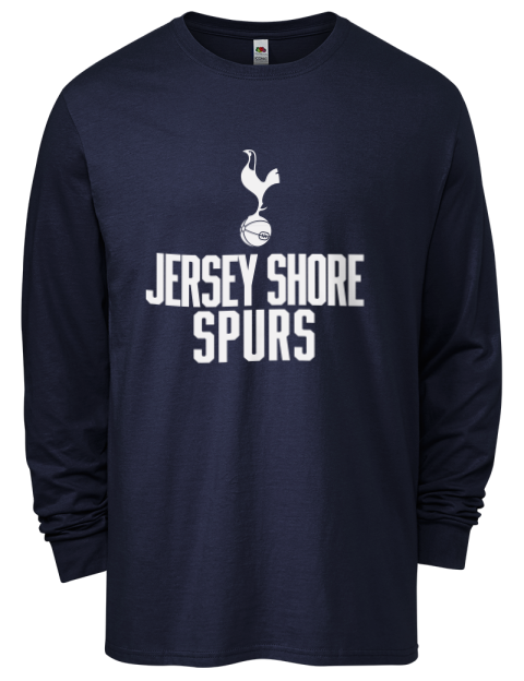 Full Stack Jersey Shore Spurs Men's Long-Sleeve T-Shirt | Swagsta