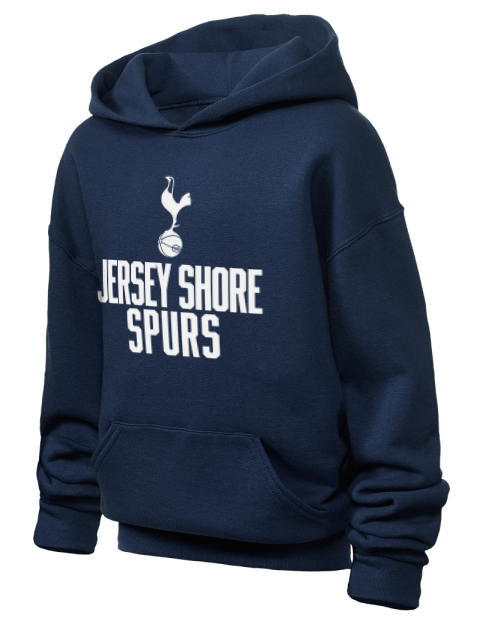 Full Stack Jersey Shore Spurs Youth Hooded Sweatshirt | Swagsta