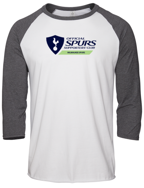 Official Milwaukee Spurs Unisex Premium Three-Quarter Raglan T-Shirt | Swagsta