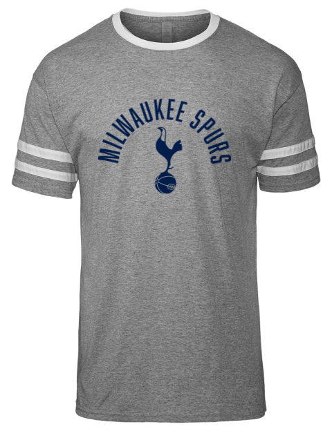 Classic Milwaukee Spurs Men's Tri-Blend T-Shirt | Swagsta