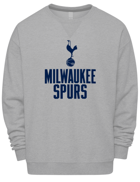Stacked Milwaukee Spurs Premium Unisex Crewneck Sweatshirt | Swagsta