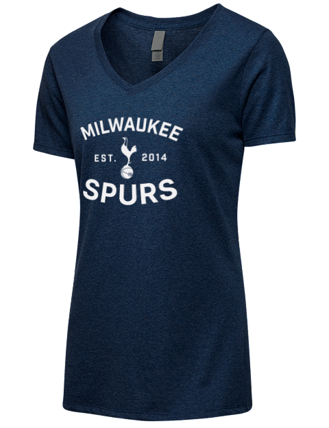 COYS Milwaukee Spurs Premium Ladies V-Neck T-Shirt | Swagsta