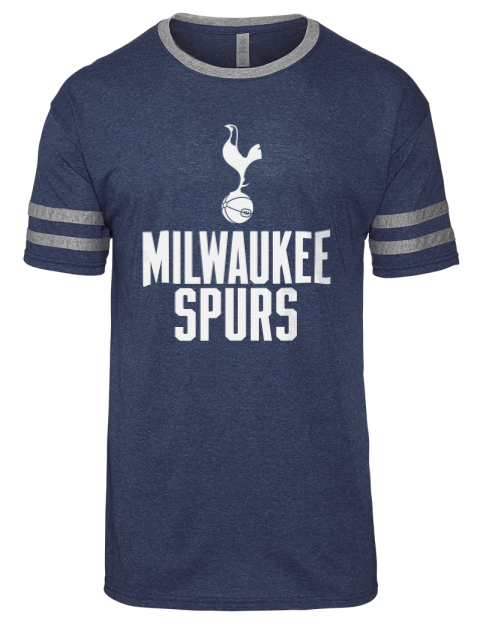 Full Stack Milwaukee Spurs Men's Tri-Blend T-Shirt | Swagsta