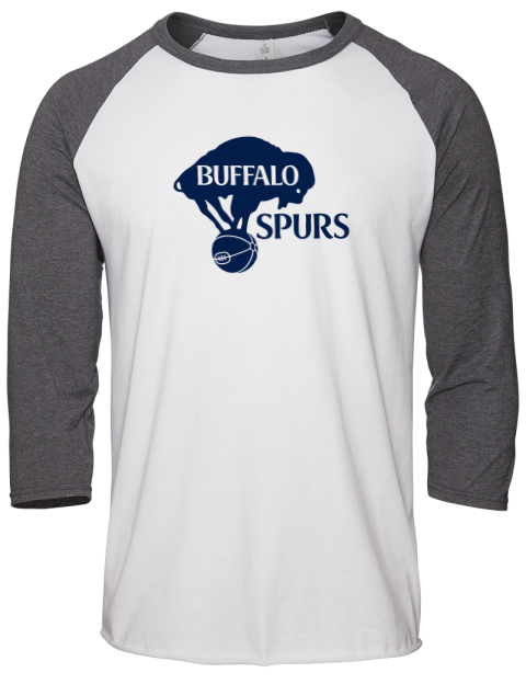 Local Club Buffalo Spurs Unisex Premium Three-Quarter Raglan T-Shirt | Swagsta