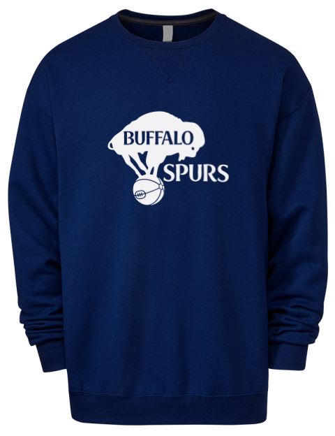 Club Design Buffalo Spurs Premium Unisex Crewneck Sweatshirt | Swagsta