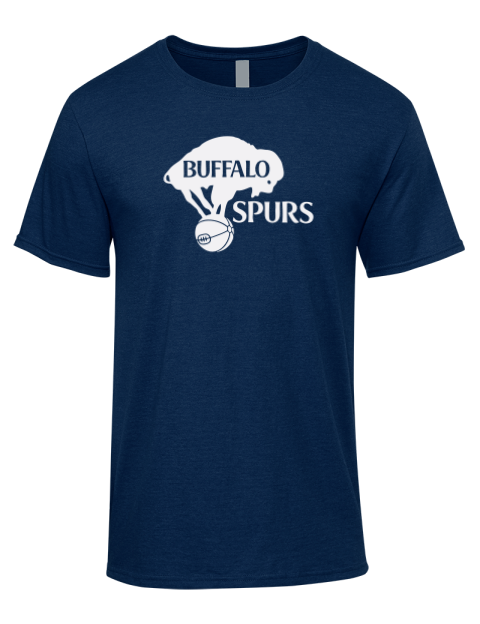 Club Design Buffalo Spurs Premium Ring-Spun Cotton Unisex T-Shirt | Swagsta