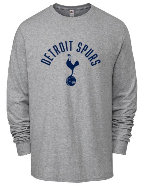 Classic Detroit Spurs Men's Long-Sleeve T-Shirt | Swagsta
