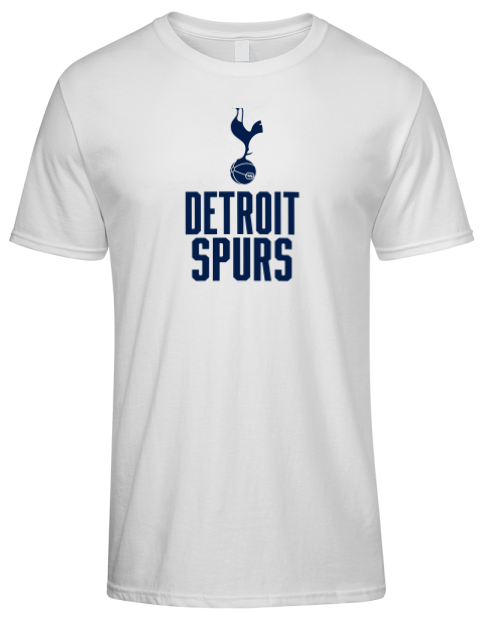 Stacked Detroit Spurs Premium Ring-Spun Cotton Unisex T-Shirt | Swagsta