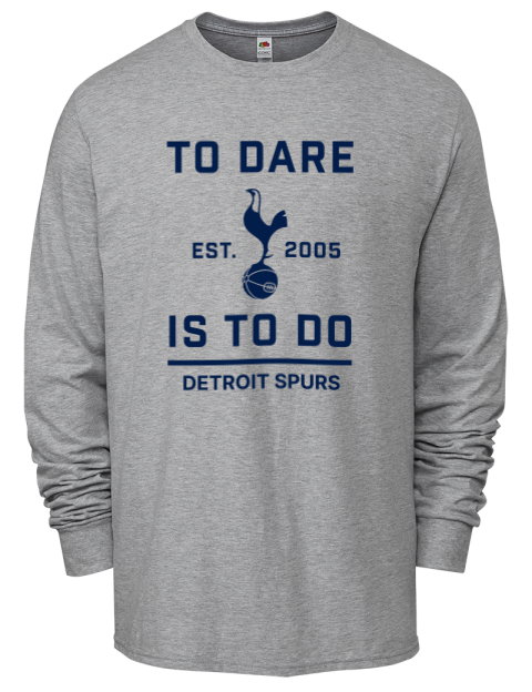 To Dare Detroit Spurs Men's Long-Sleeve T-Shirt | Swagsta