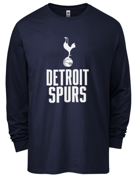 Full Stack Detroit Spurs Men's Long-Sleeve T-Shirt | Swagsta