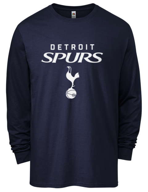 Special Edition Detroit Spurs Men's Long-Sleeve T-Shirt | Swagsta