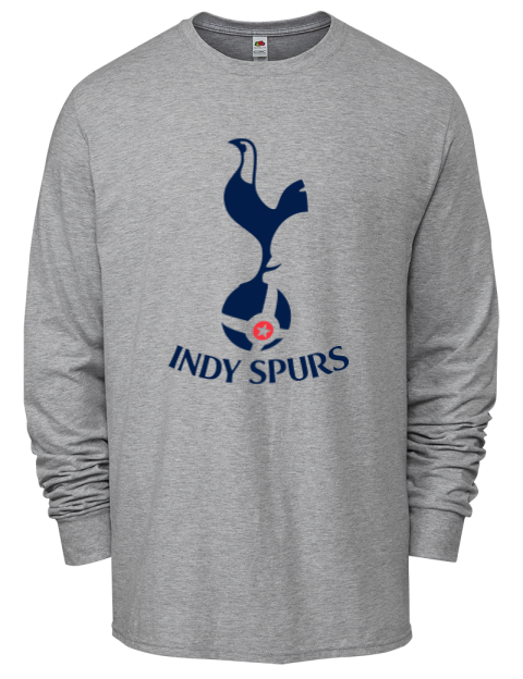 Club Design Indy Spurs Men's Long-Sleeve T-Shirt | Swagsta