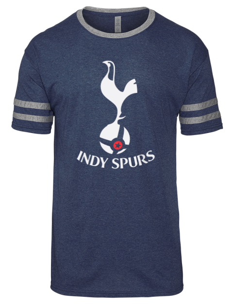 Local Club Indy Spurs Men's Tri-Blend T-Shirt | Swagsta