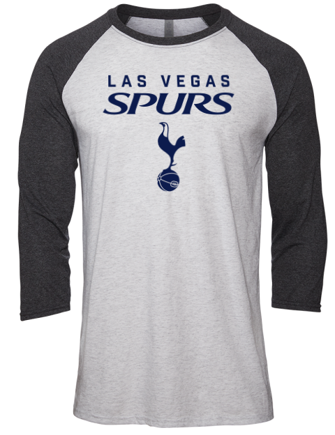 Las Vegas Spurs Unisex Premium Three-Quarter Raglan T-Shirt
