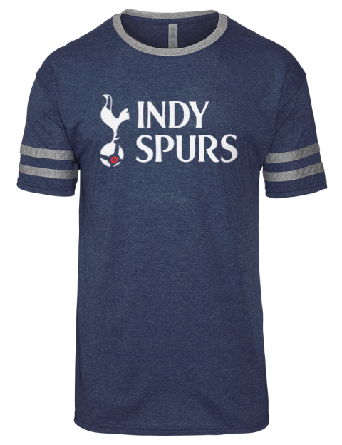 Custom Design Indy Spurs Men's Tri-Blend T-Shirt | Swagsta