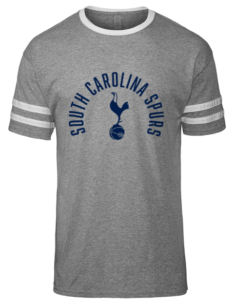 Classic South Carolina Spurs Men's Tri-Blend T-Shirt | Swagsta