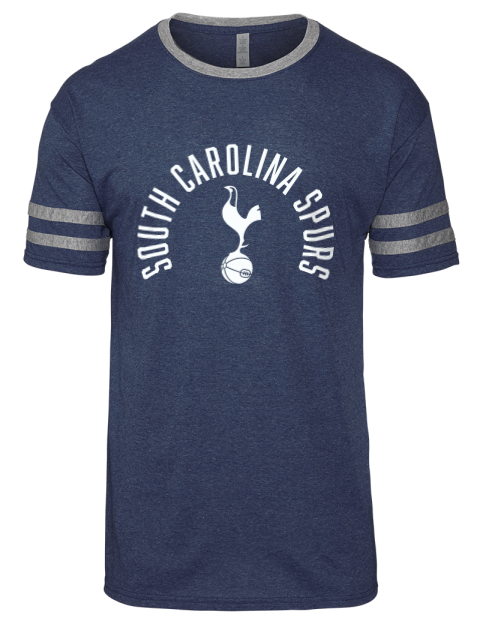 South Carolina Spurs Men's Tri-Blend T-Shirt