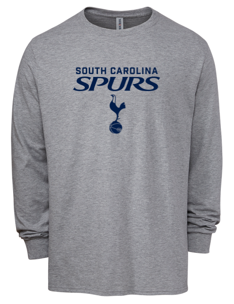 South Carolina Spurs Men's Premium Blend Long Sleeve-T-Shirt