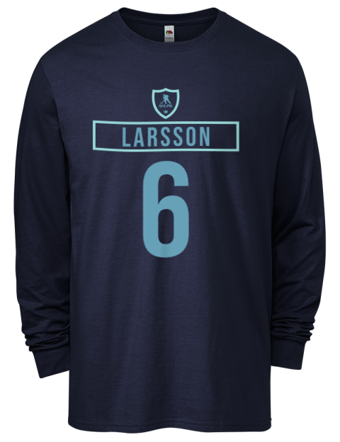 Away Jersey Adam Larsson Men's Long-Sleeve T-Shirt | Swagsta