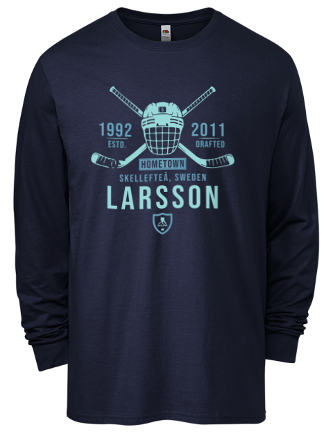 Heritage Adam Larsson Men's Long-Sleeve T-Shirt | Swagsta