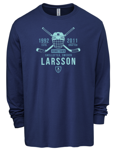 Heritage Adam Larsson Men's Premium Blend Long Sleeve-T-Shirt | Swagsta