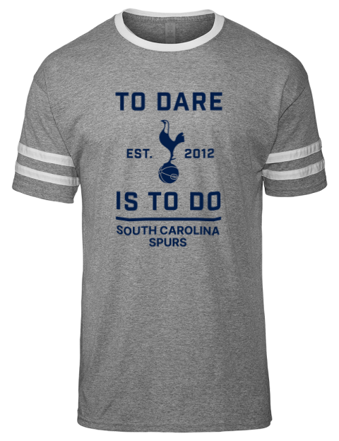 To Dare South Carolina Spurs Men's Tri-Blend T-Shirt | Swagsta