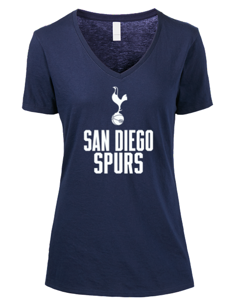 San Diego Spurs Premium Ladies V-Neck T-Shirt
