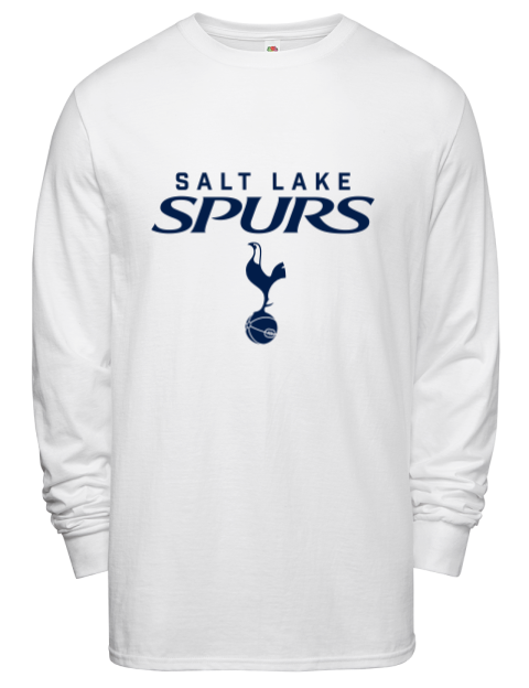 Stacked Salt Lake City Spurs Men's Long-Sleeve T-Shirt | Swagsta