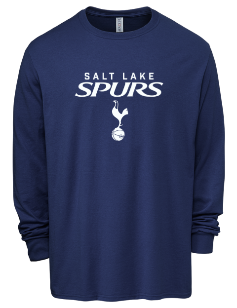 Full Stack Salt Lake City Spurs Men's Premium Blend Long Sleeve-T-Shirt | Swagsta