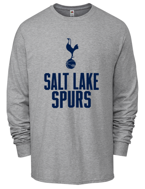 Stacked  Salt Lake City Spurs Men's Long-Sleeve T-Shirt | Swagsta