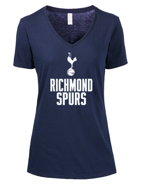 Richmond Spurs Premium Ladies V-Neck T-Shirt
