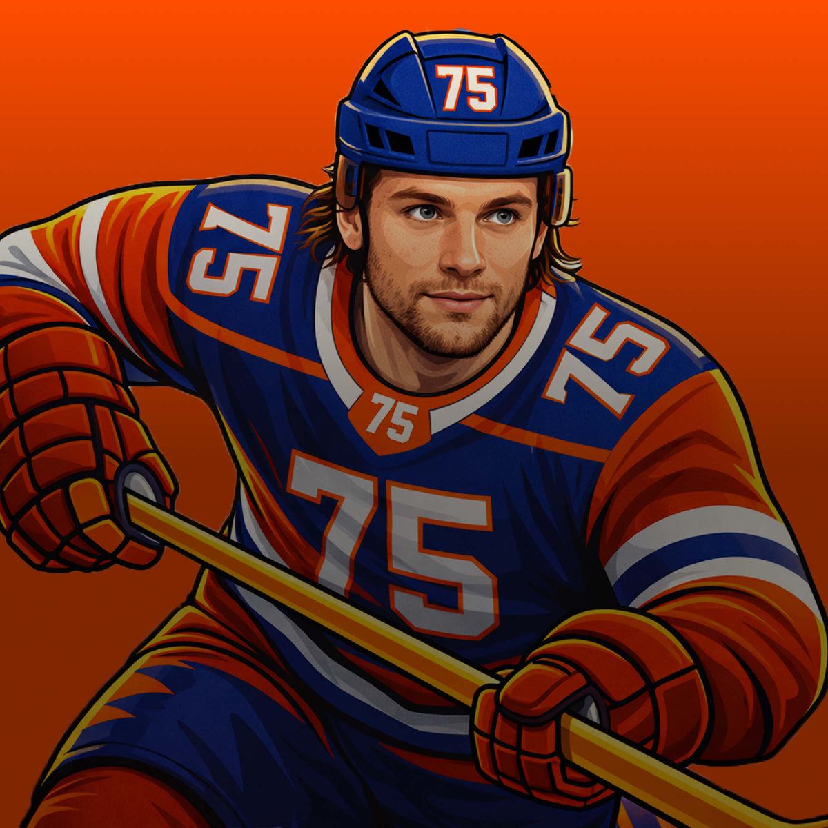 Alec Regula #75 apparel