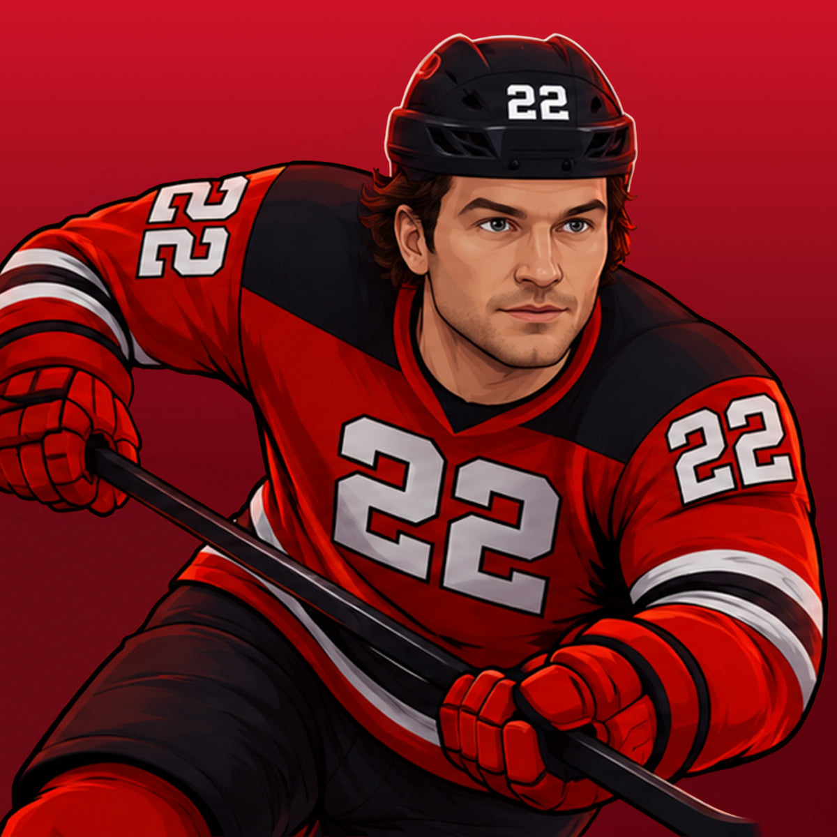 Brett Pesce #22 apparel