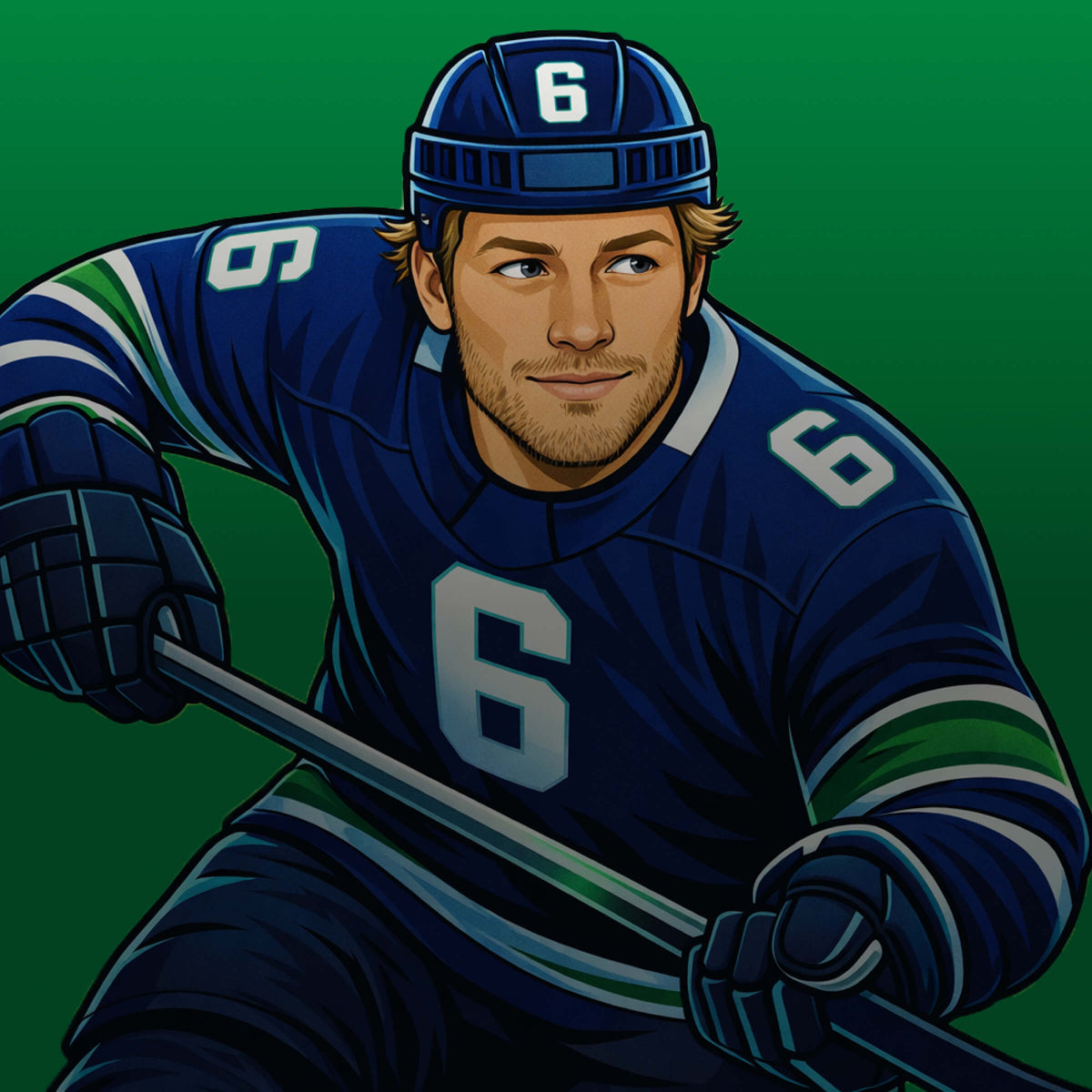 Brock Boeser #6 apparel