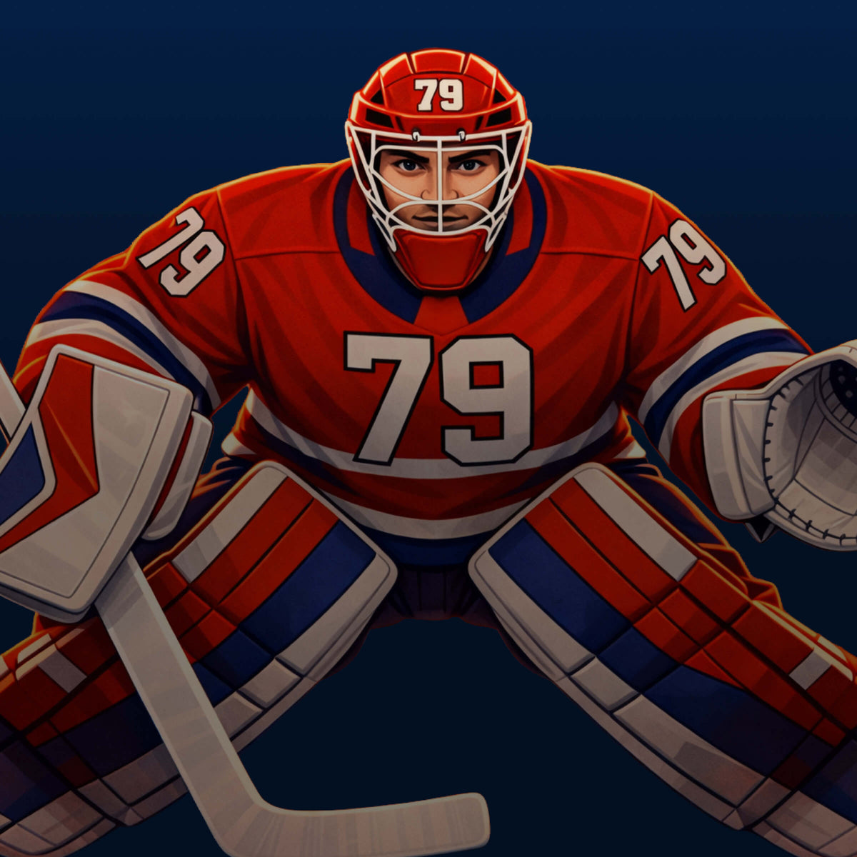 Charlie Lindgren #79 apparel