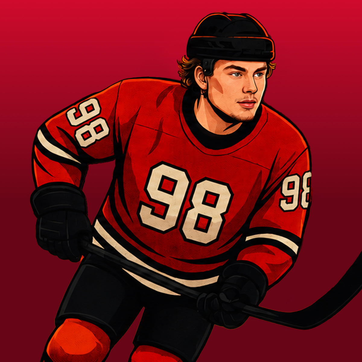Connor Bedard #98 apparel