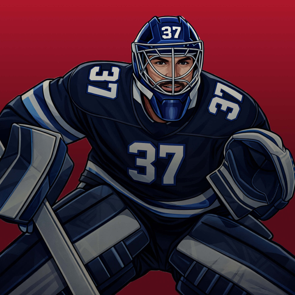 Connor Hellebuyck #37 apparel