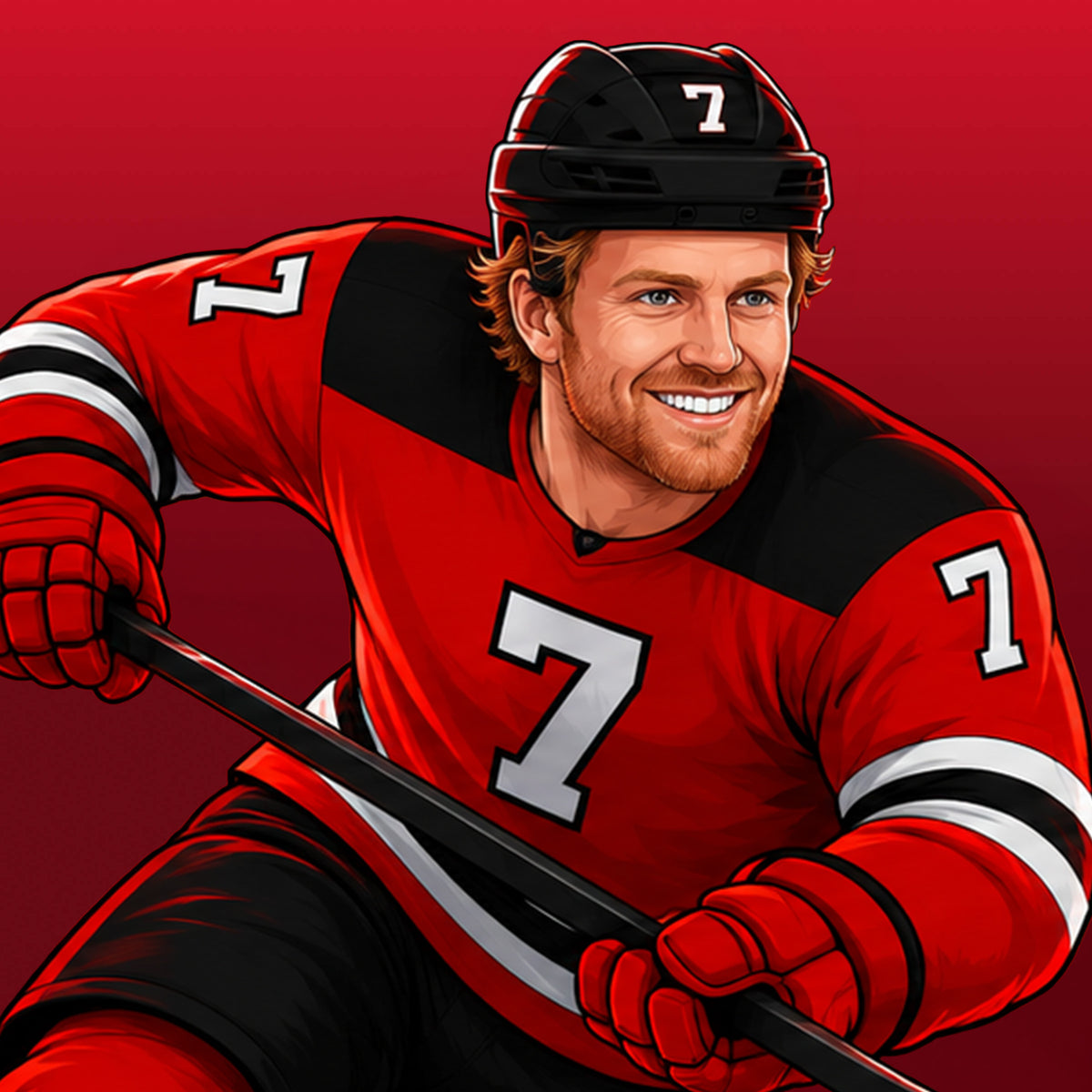 Dougie Hamilton #7 apparel
