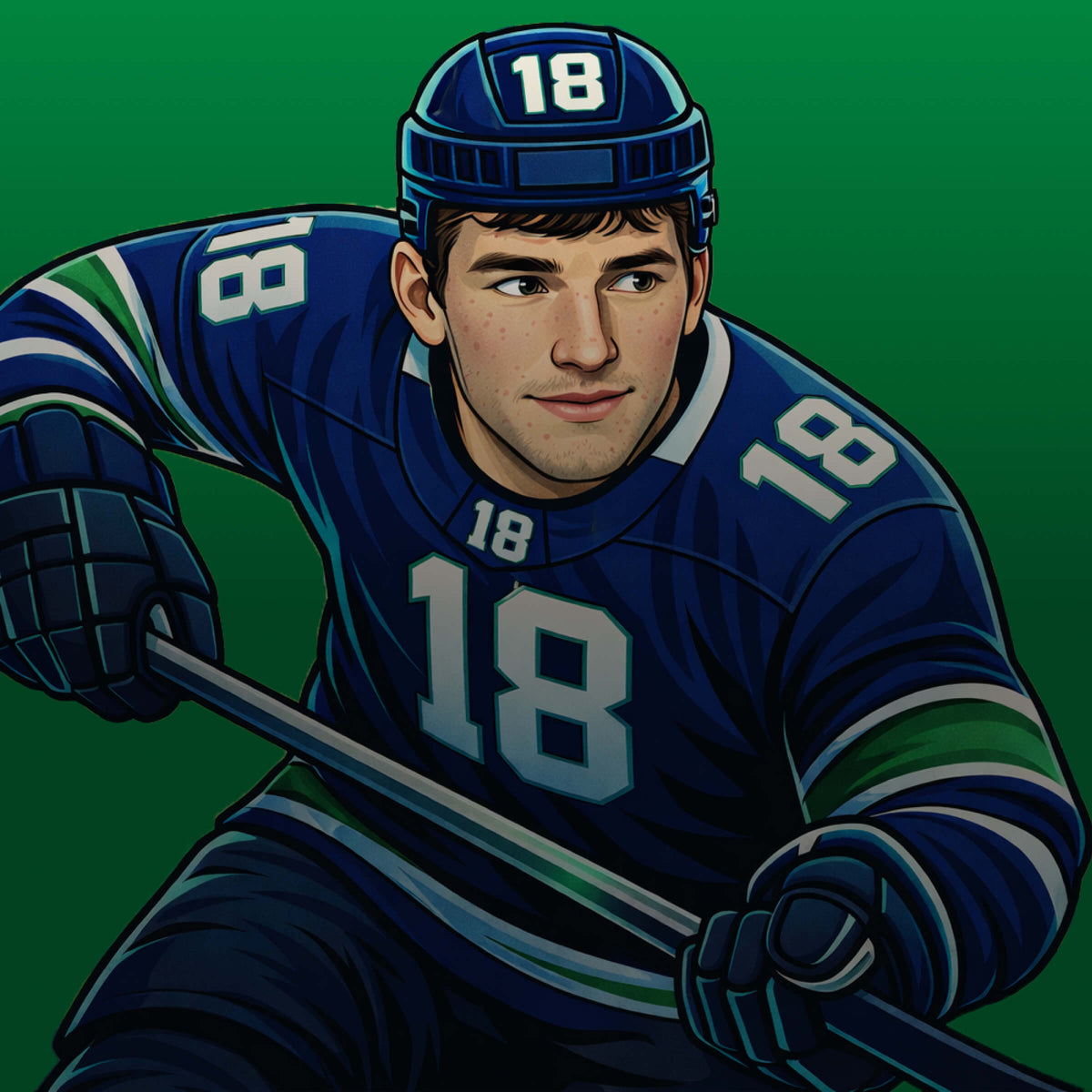 Drew O'Connor #18 apparel
