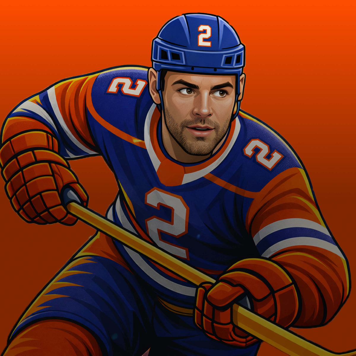 Evan Bouchard #2 apparel