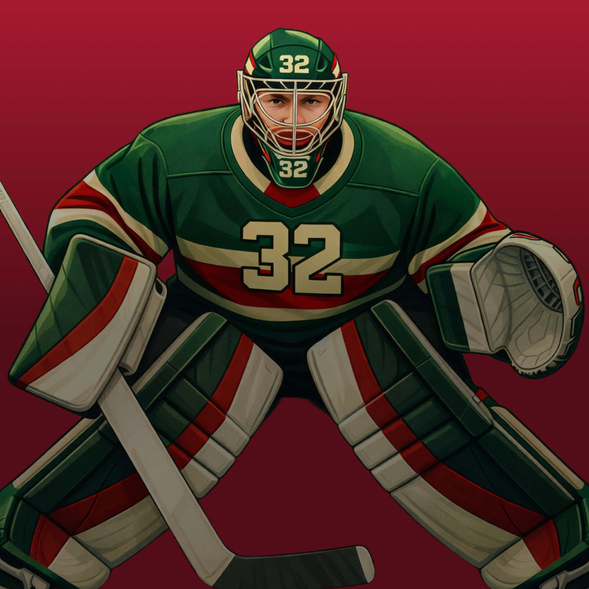 Filip Gustavsson #32 apparel