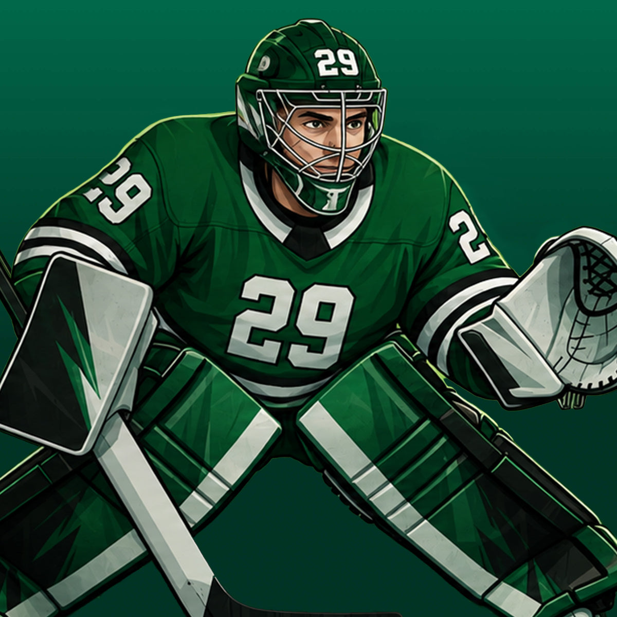 Jake Oettinger #29 apparel