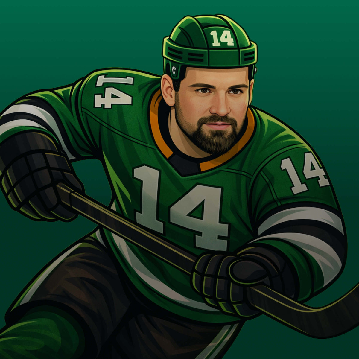 Jamie Benn #14 apparel