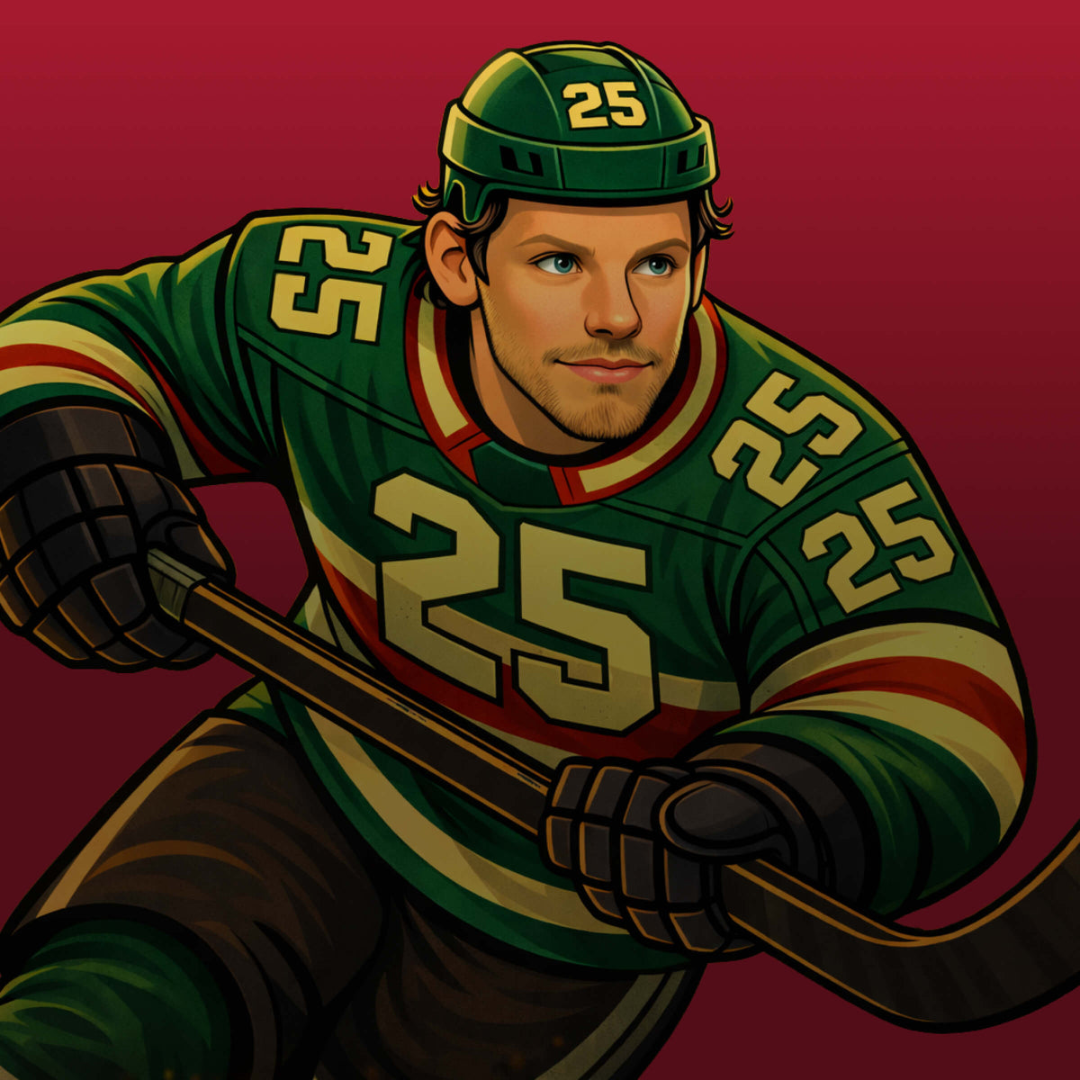 Jonas Brodin #25 apparel