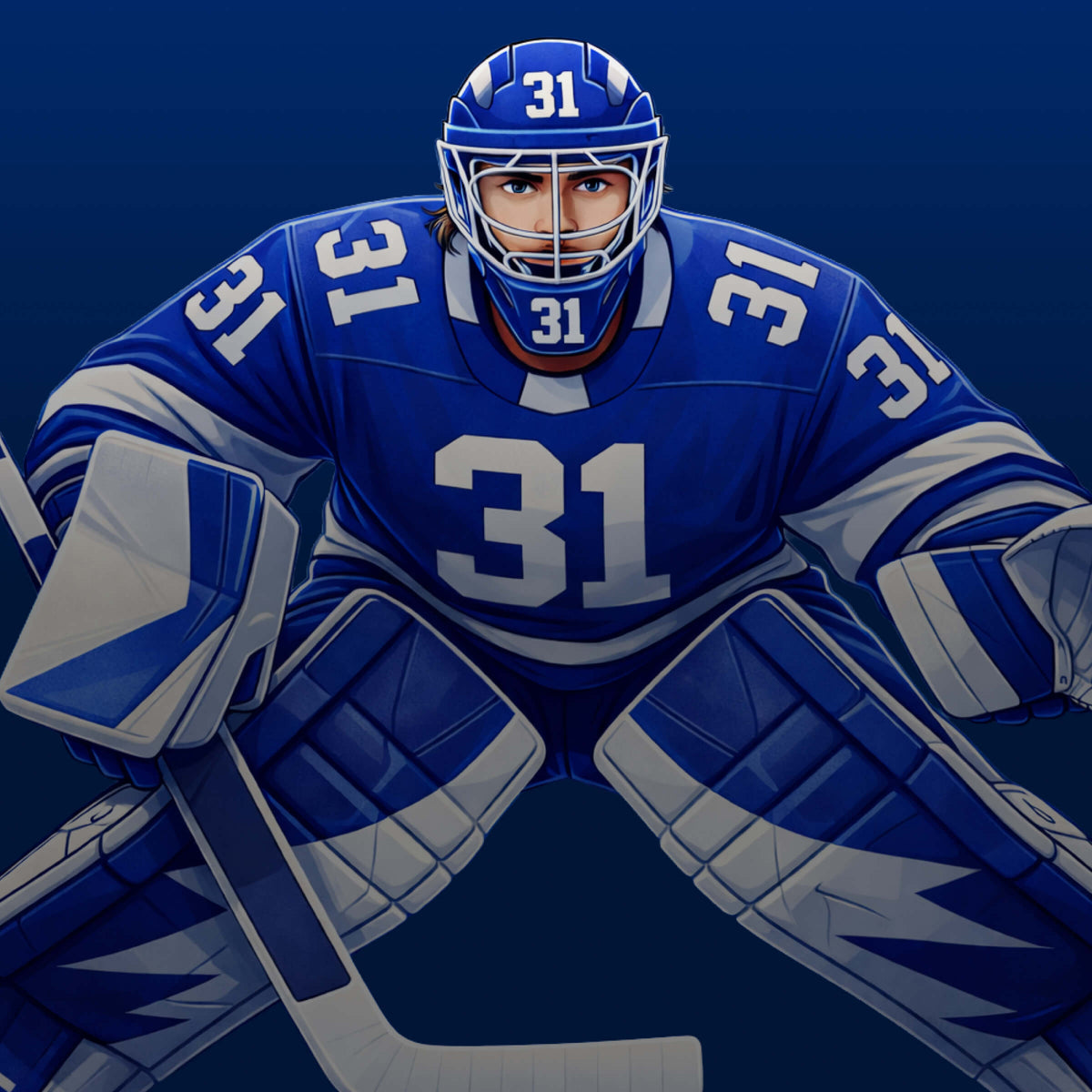 Jonas Johansson #31 apparel