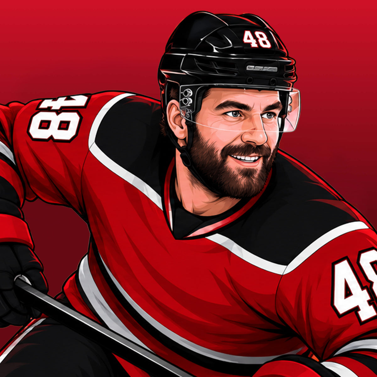 Jordan Martinook #48 apparel