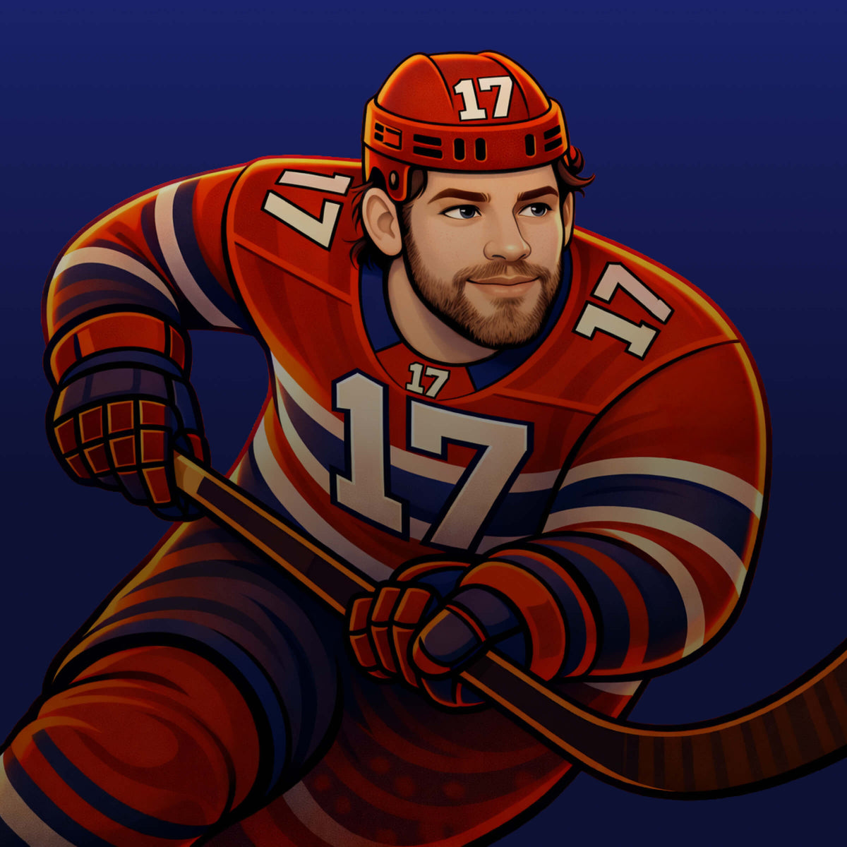 Josh Anderson #17 apparel