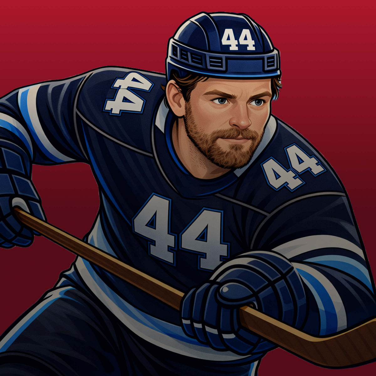 Joshua Morrissey #44 apparel