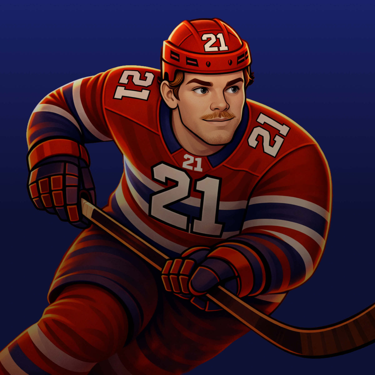 Kaiden Guhle #21 apparel