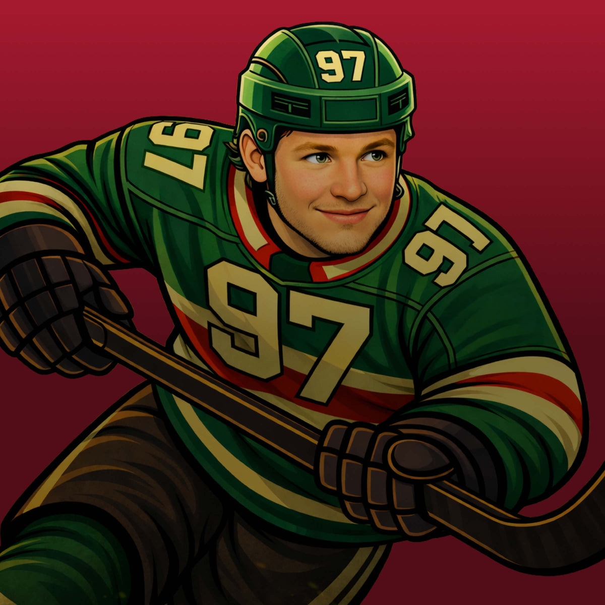 Kirill Kaprizov #97 apparel